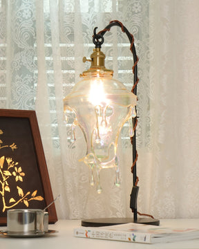 Lampe de Table en Résine - Design Organique et Éthéré