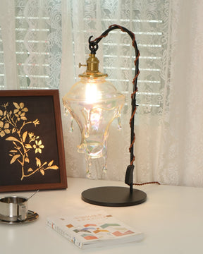 Lampe de Table en Résine - Design Organique et Éthéré