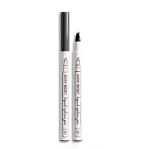Crayon à Sourcils Étanche - Applicateur à 4 Pointes pour Finition Naturelle