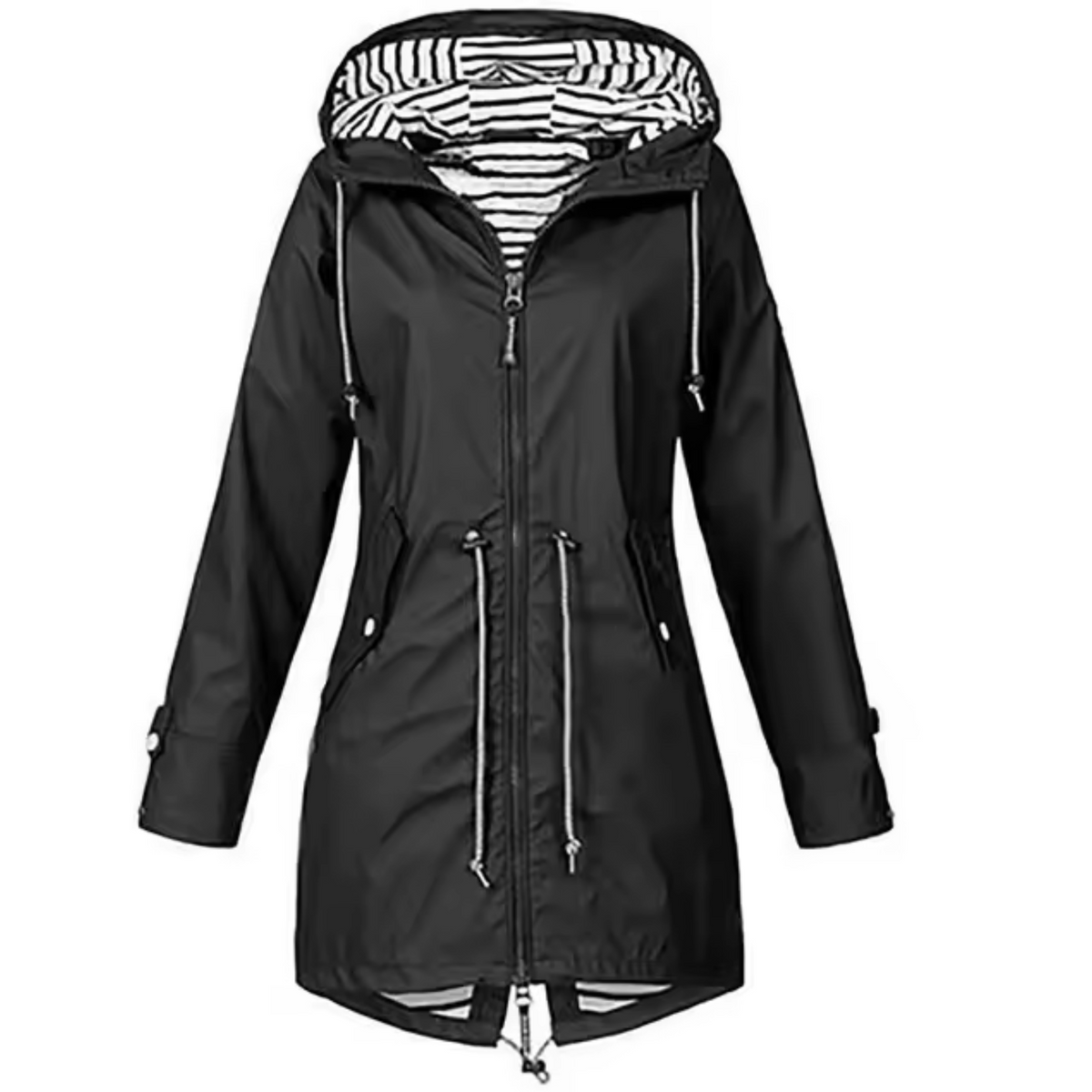 Manteau Imperméable à Capuche - Protection Élégante et Confortable Toute l'Année