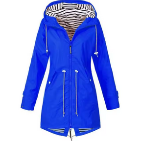 Manteau Imperméable à Capuche - Protection Élégante et Confortable Toute l'Année