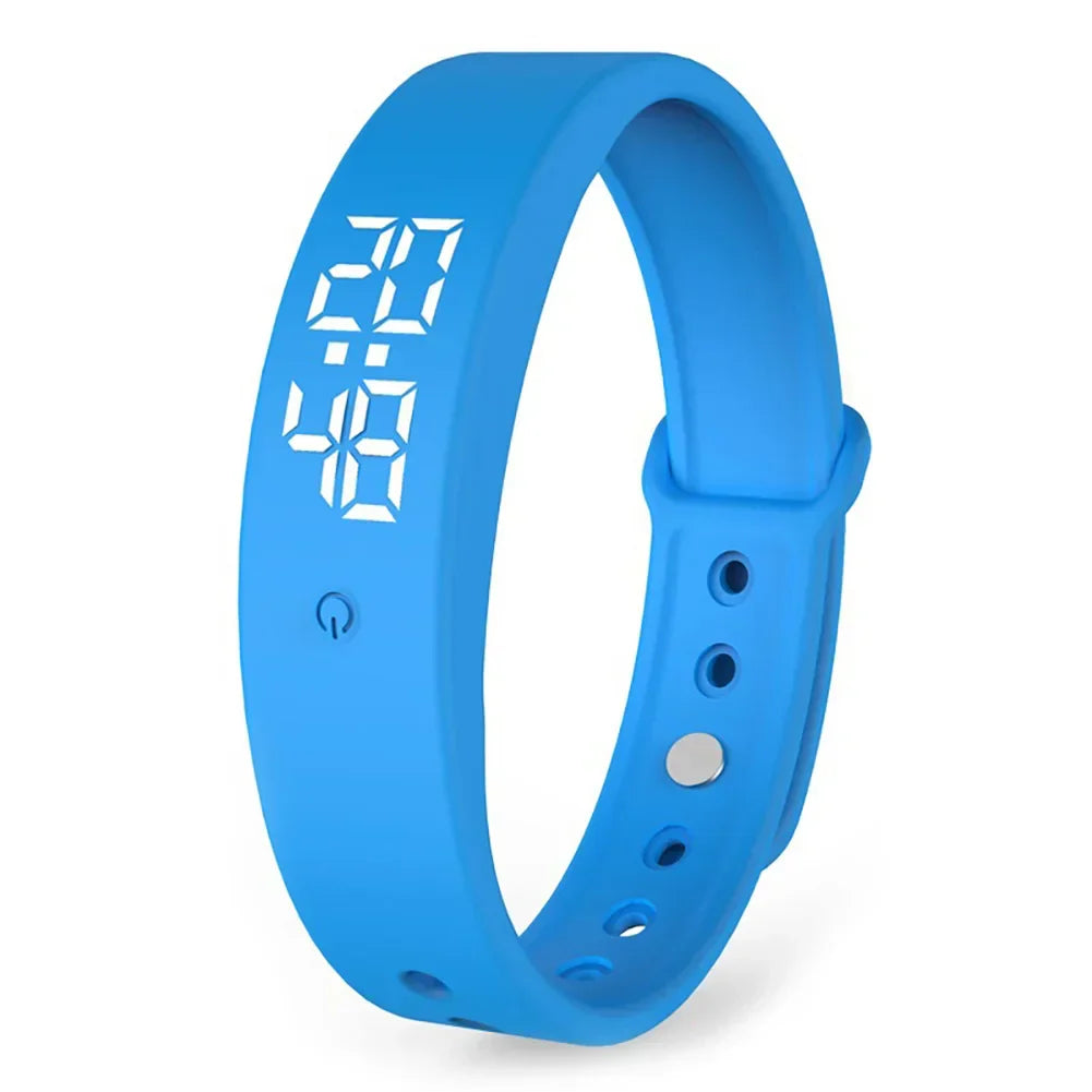 Montre Connectée Étanche pour Santé - Surveillance Température et Alertes Vibrantes