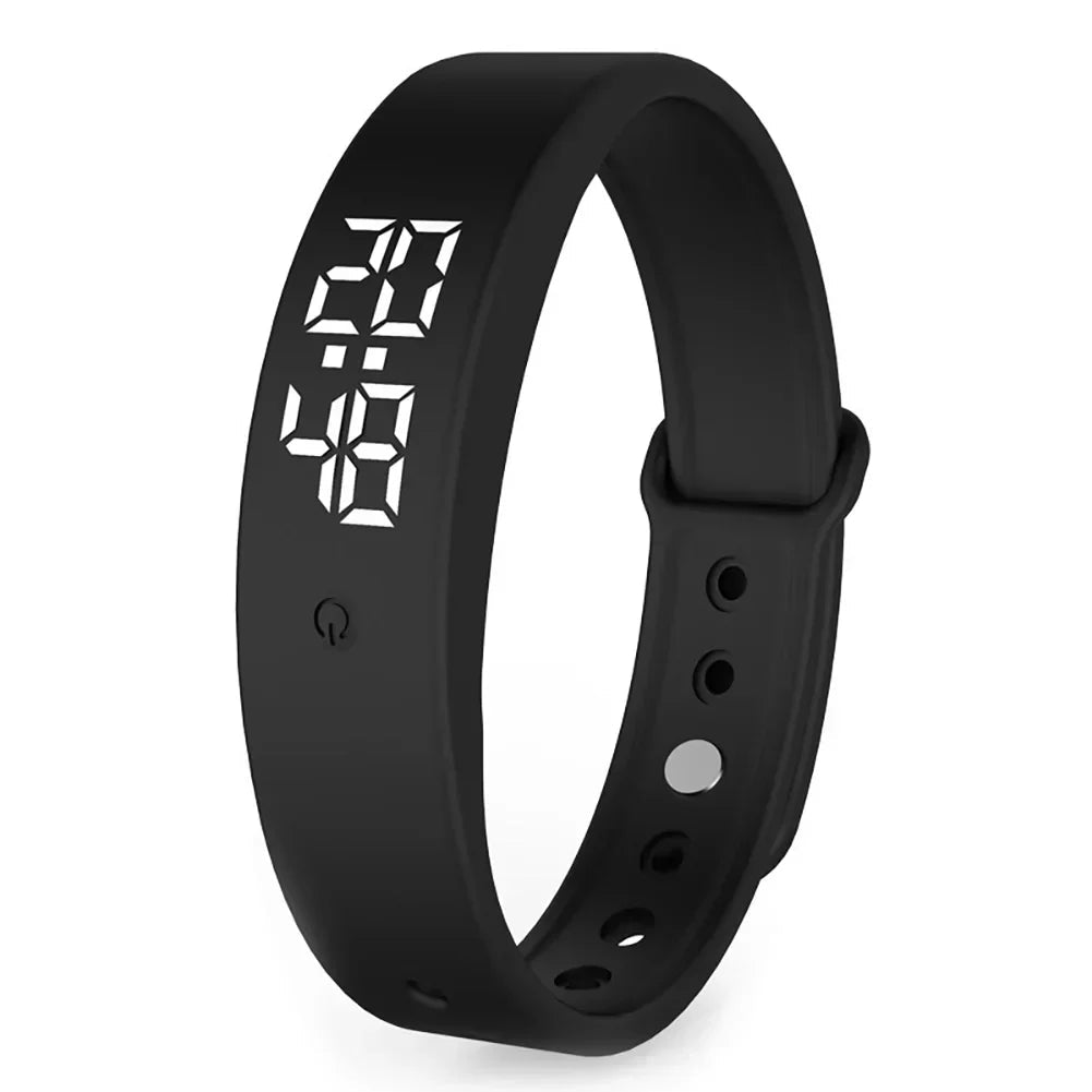 Montre Connectée Étanche pour Santé - Surveillance Température et Alertes Vibrantes