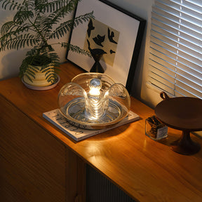 Lampe de Table Élégante - Design Compact et Éclairage Stylé
