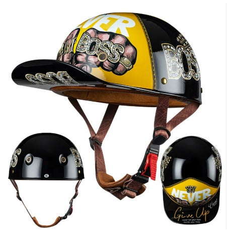 Casque de Moto Certifié DOT ECE - Protection Élégante et Confort Optimal