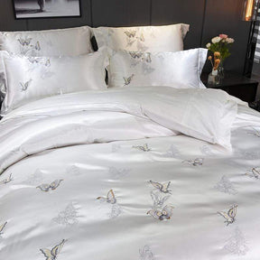 Ensemble de Couette en Coton Égyptien - Douceur Luxueuse et Design Intemporel