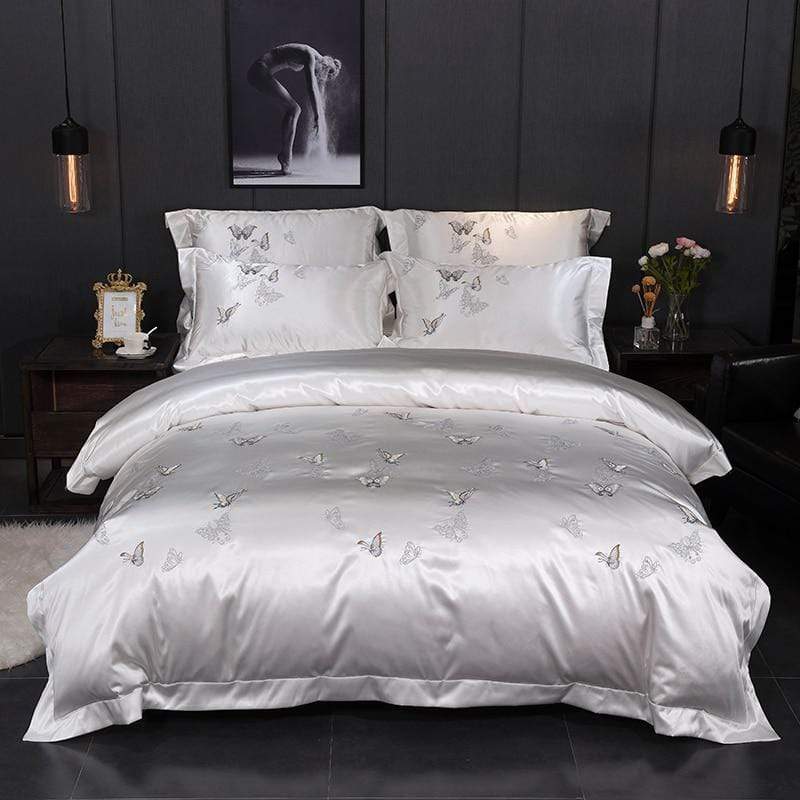 Ensemble de Couette en Coton Égyptien - Douceur Luxueuse et Design Intemporel