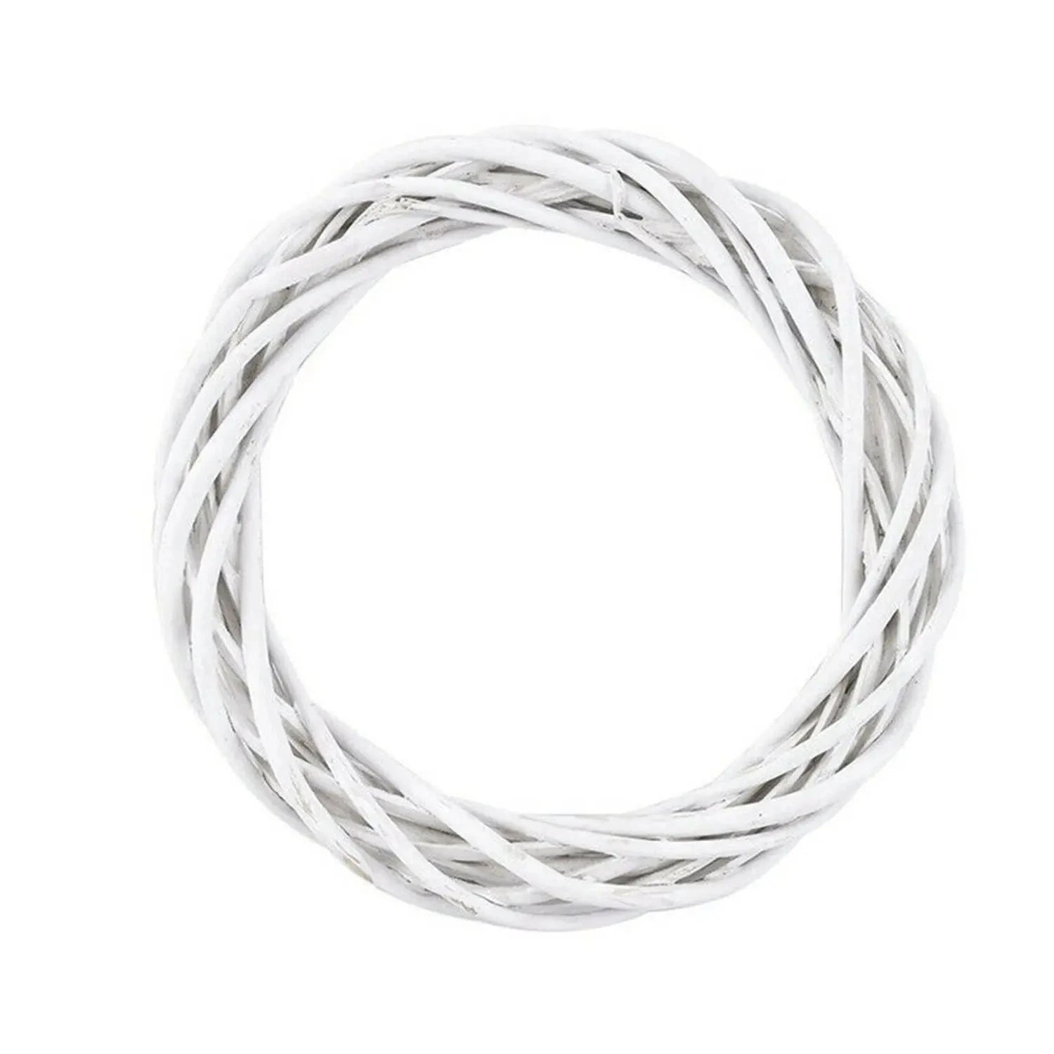 Couronne de Noël en Rotin - Décoration Élégante et Polyvalente