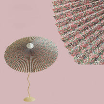 Lampe de Table Élégante - Abat-Jour Plissé et Fini à la Main
