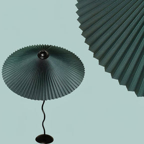 Lampe de Table Élégante - Abat-Jour Plissé et Fini à la Main