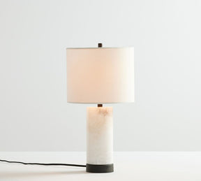 Lampe de Table en Albâtre - Ambiance Chaleureuse et Élégante