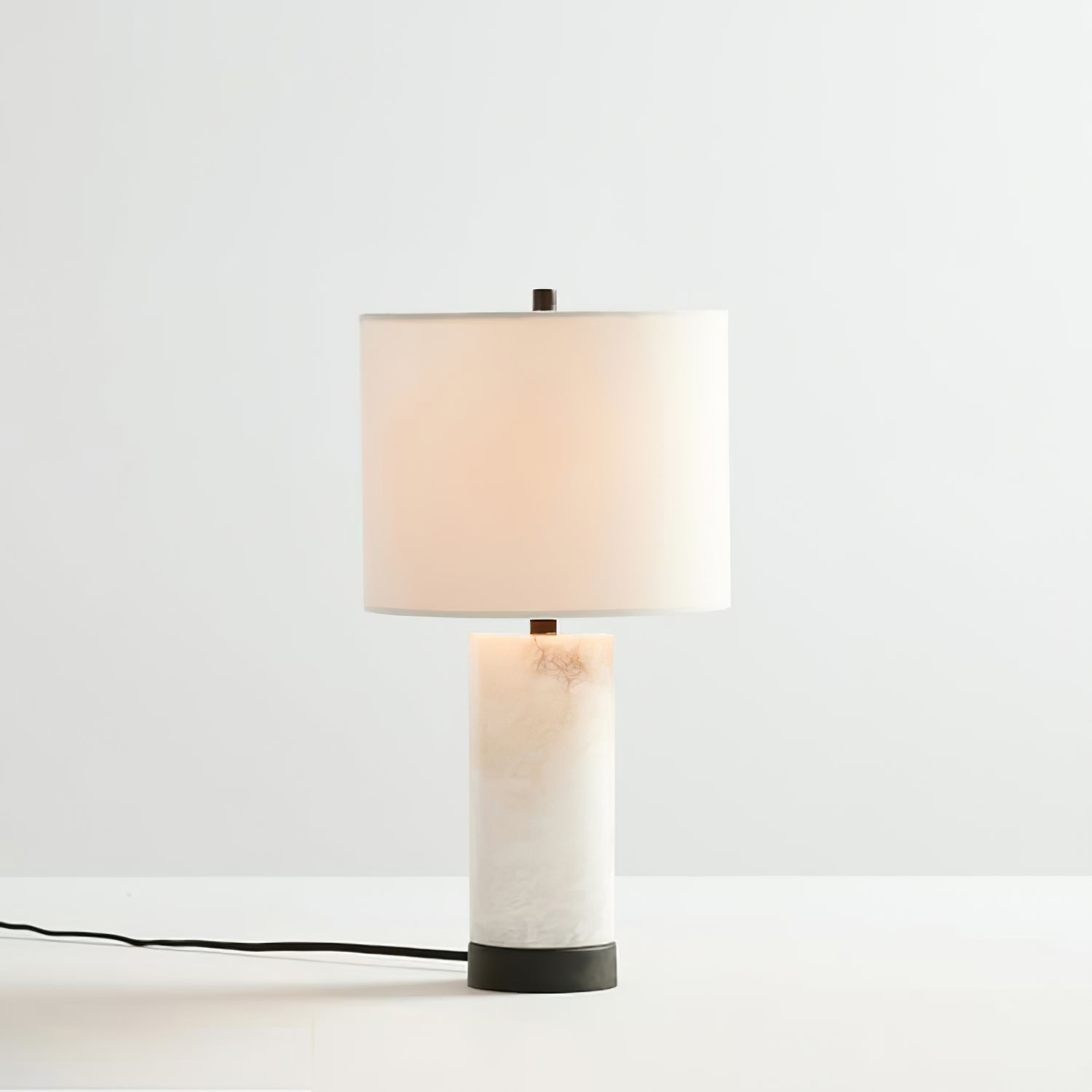 Lampe de Table en Albâtre - Ambiance Chaleureuse et Élégante