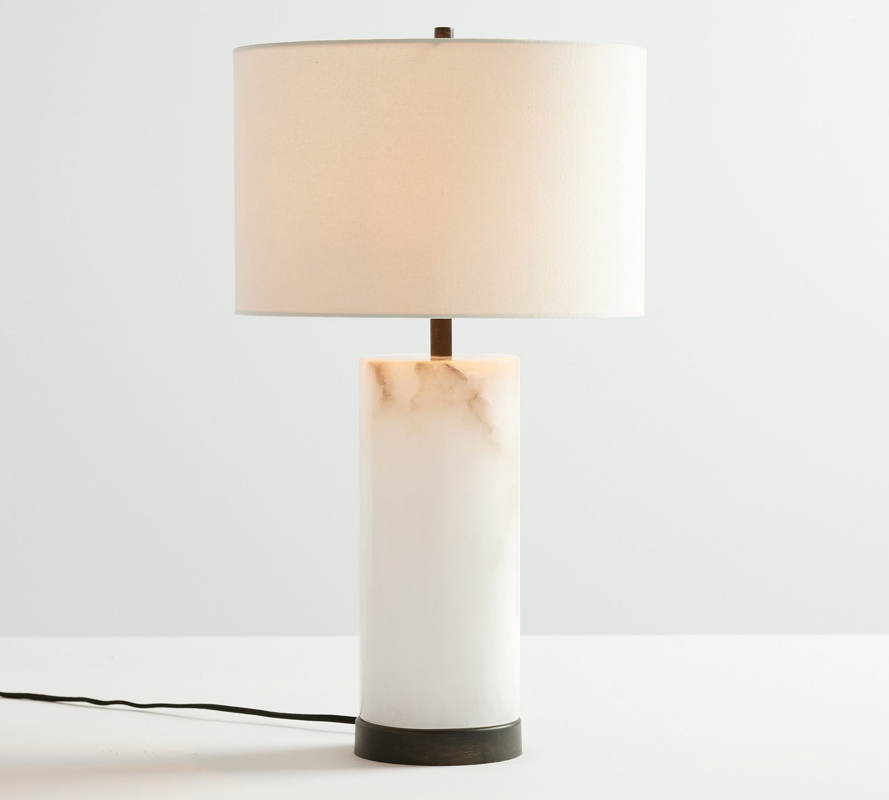 Lampe de Table en Albâtre - Ambiance Chaleureuse et Élégante
