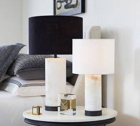 Lampe de Table en Albâtre - Ambiance Chaleureuse et Élégante
