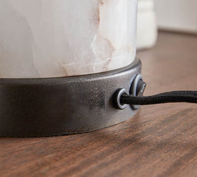 Lampe de Table en Albâtre - Ambiance Chaleureuse et Élégante