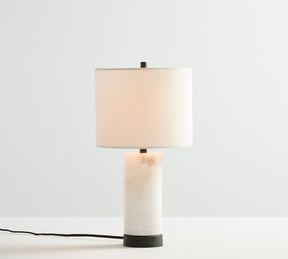 Lampe de Table en Albâtre - Ambiance Chaleureuse et Élégante