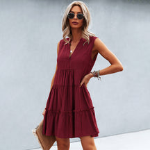 Robe Mini Élégante pour Femmes - Confort et Style Estival Incontournable