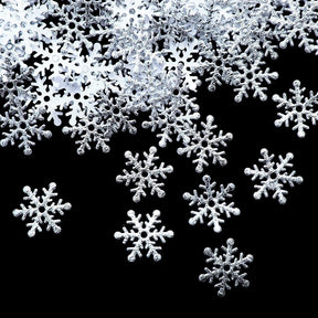 Décorations de Sapin de Noël Flocons - Ensemble de 300 Ornements Scintillants