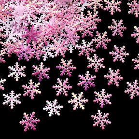 Décorations de Sapin de Noël Flocons - Ensemble de 300 Ornements Scintillants