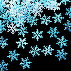 Décorations de Sapin de Noël Flocons - Ensemble de 300 Ornements Scintillants