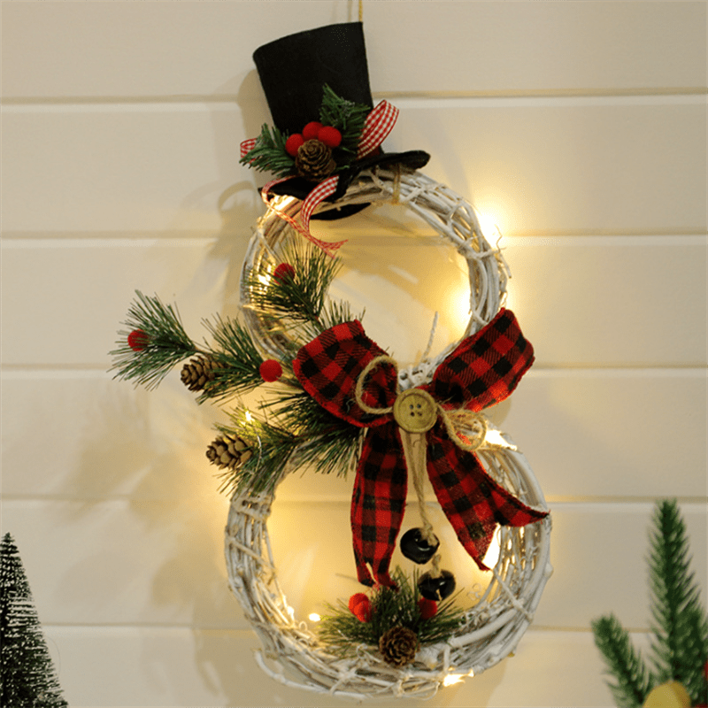 Bonhomme de Neige Décoratif - Charmant Accessoire Hivernal Festif