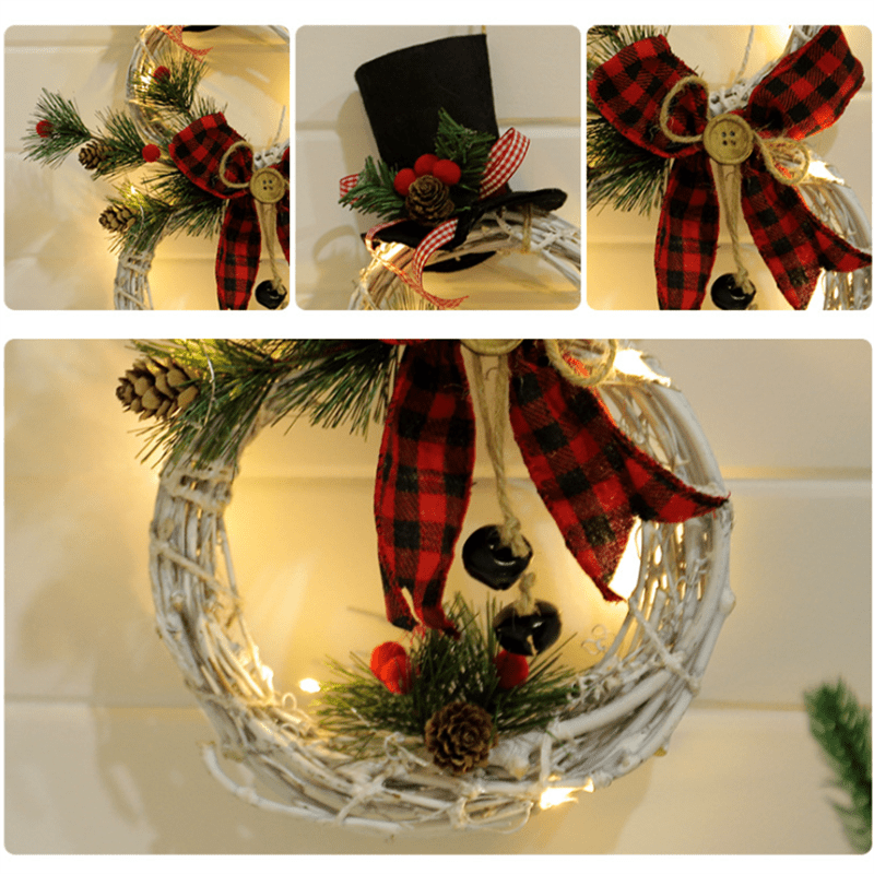 Bonhomme de Neige Décoratif - Charmant Accessoire Hivernal Festif
