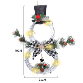 Bonhomme de Neige Décoratif - Charmant Accessoire Hivernal Festif