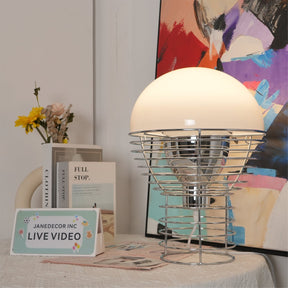 Lampe de Bureau Minimaliste en Métal - Design Audacieux et Polyvalent