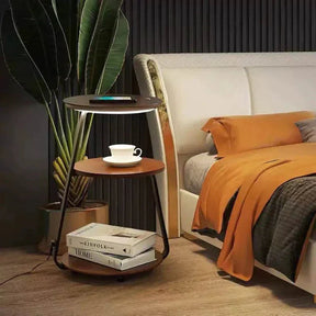 Table d'appoint Design Élégant - Rangement Pratique et Style Moderne