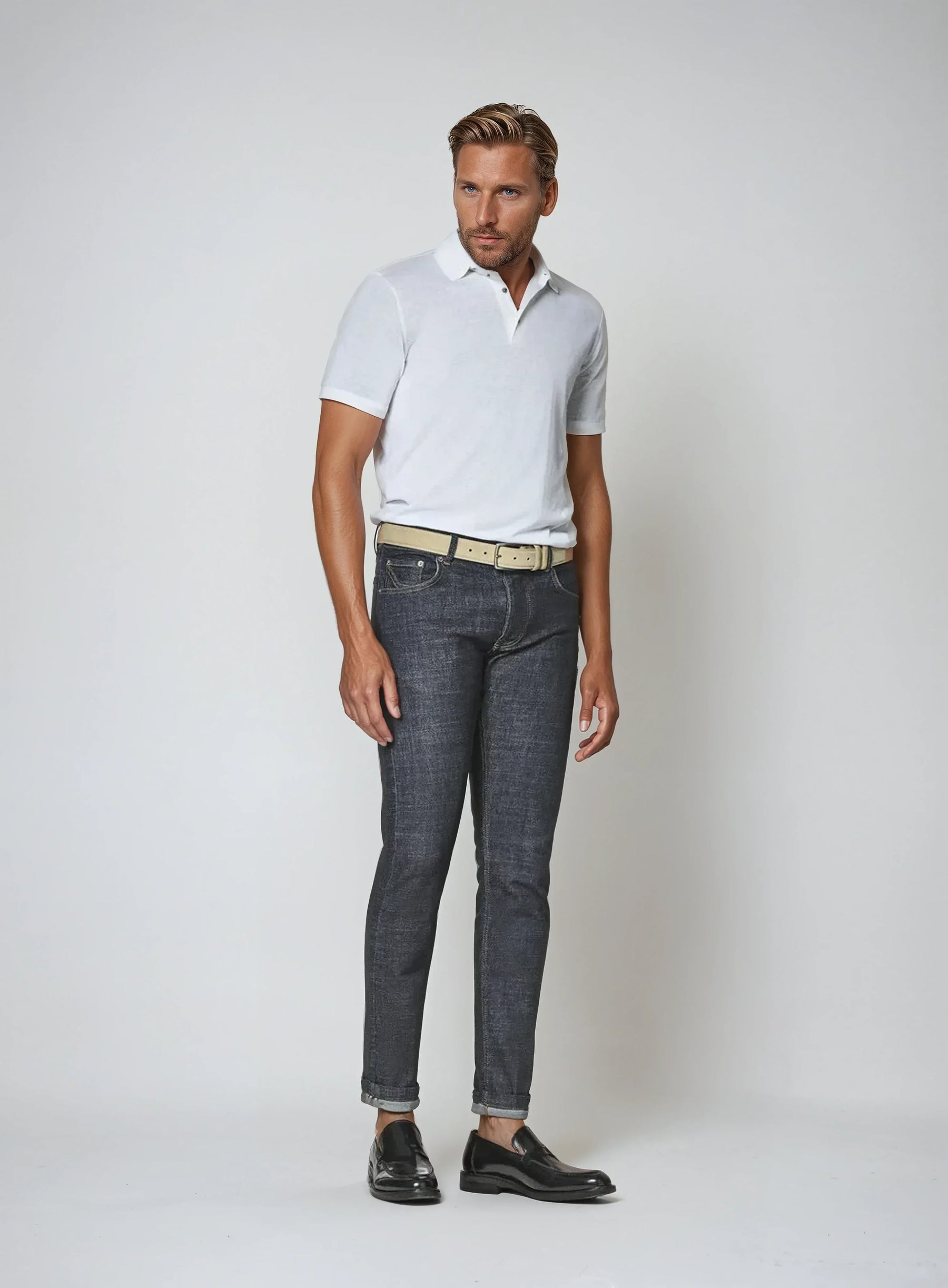 Polo Élégant pour Homme - Style Polyvalent et Confortable