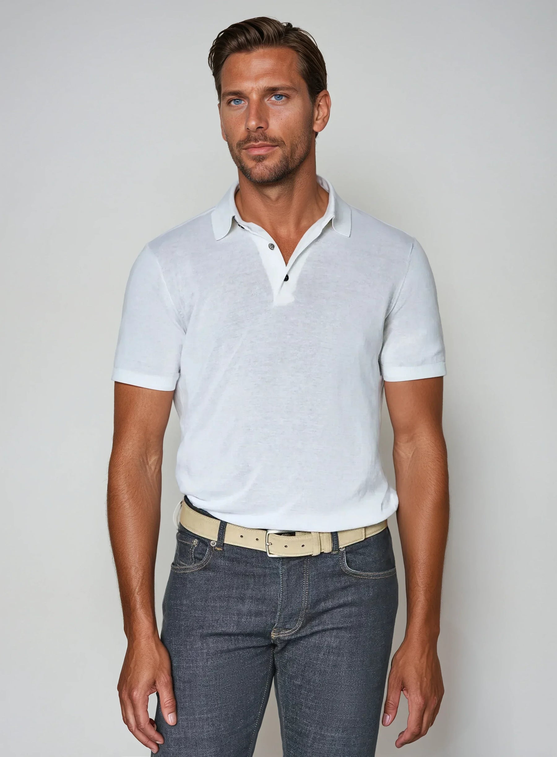 Polo Élégant pour Homme - Style Polyvalent et Confortable