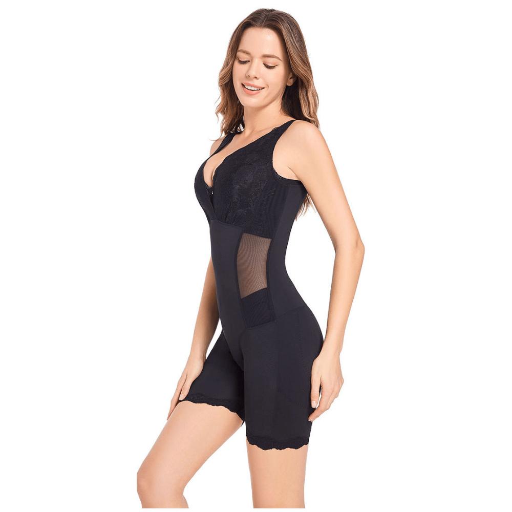 Body Shapewear Élégant en Dentelle - Soutien Postpartum et Confort Optimal