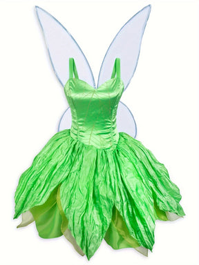 Costume de Fée pour Femme - Robe Mini Pailletée avec Ailes