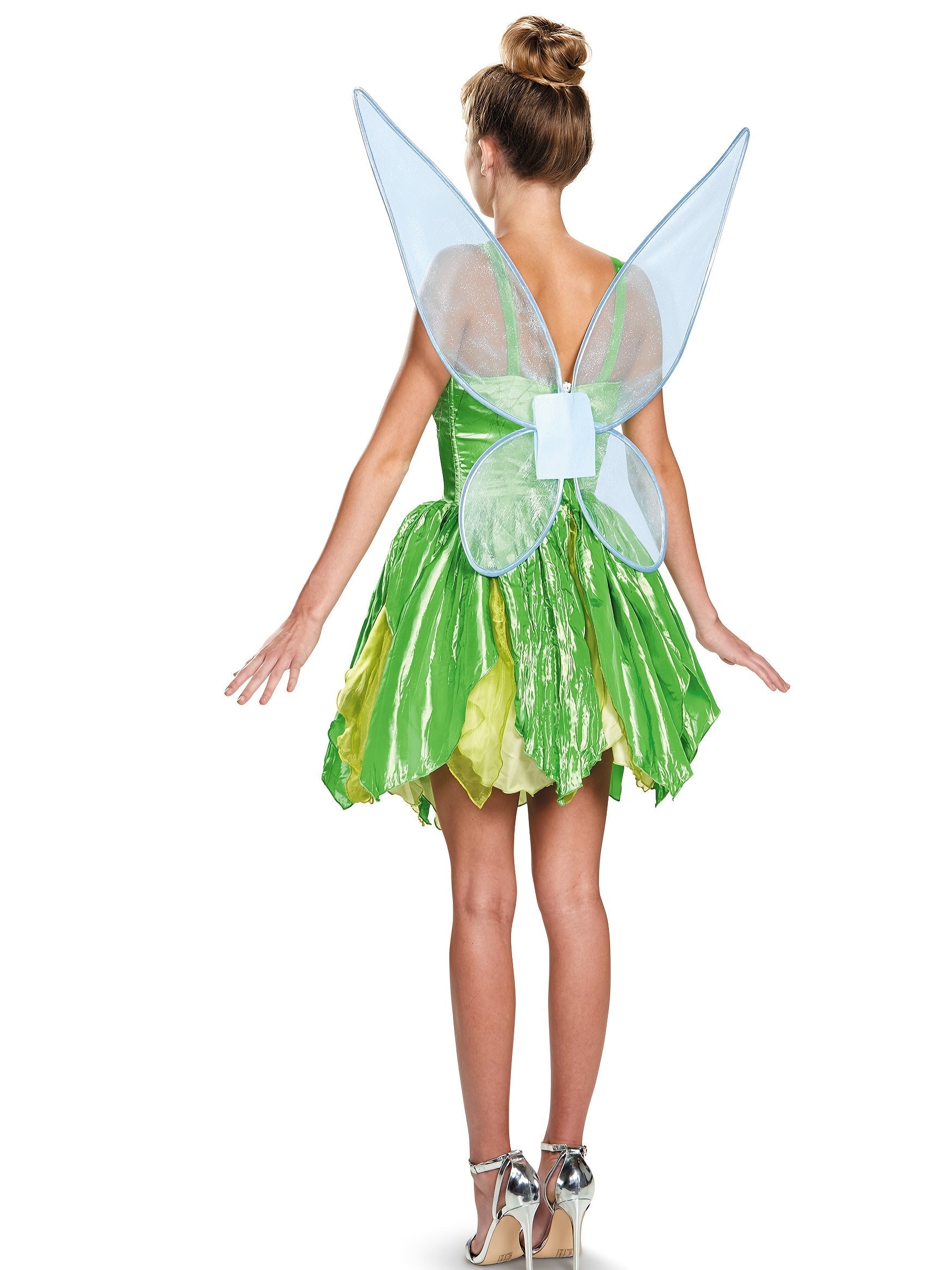 Costume de Fée pour Femme - Robe Mini Pailletée avec Ailes