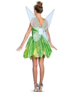 Costume de Fée pour Femme - Robe Mini Pailletée avec Ailes