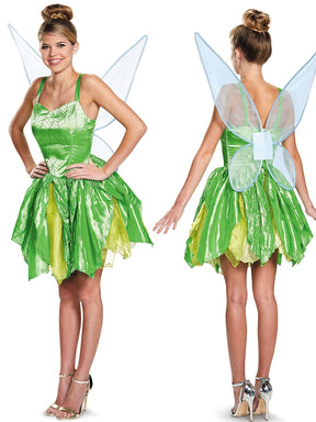 Costume de Fée pour Femme - Robe Mini Pailletée avec Ailes