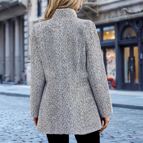 Manteau Long Femme Élégant - Chaud et Polyvalent pour l'Hiver
