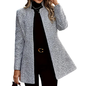 Manteau Long Femme Élégant - Chaud et Polyvalent pour l'Hiver