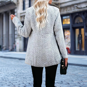 Manteau Long Femme Élégant - Chaud et Polyvalent pour l'Hiver