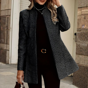 Manteau Long Femme Élégant - Chaud et Polyvalent pour l'Hiver