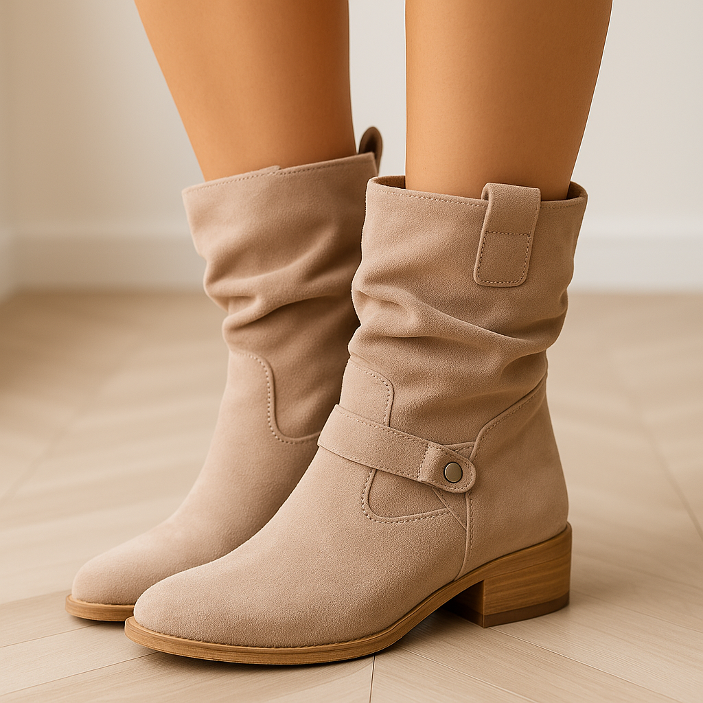 Bottes en Daim pour Femmes - Élégance et Confort au Quotidien