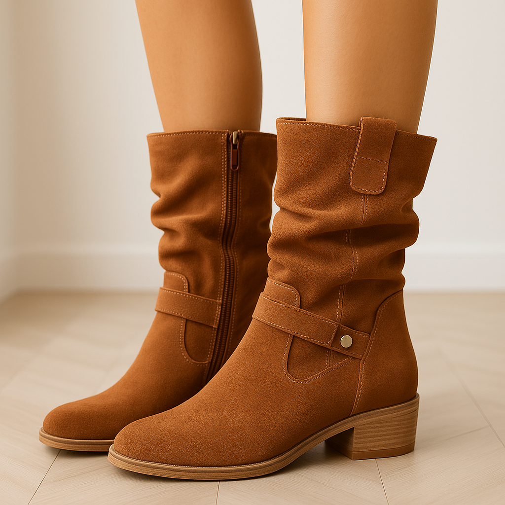 Bottes en Daim pour Femmes - Élégance et Confort au Quotidien