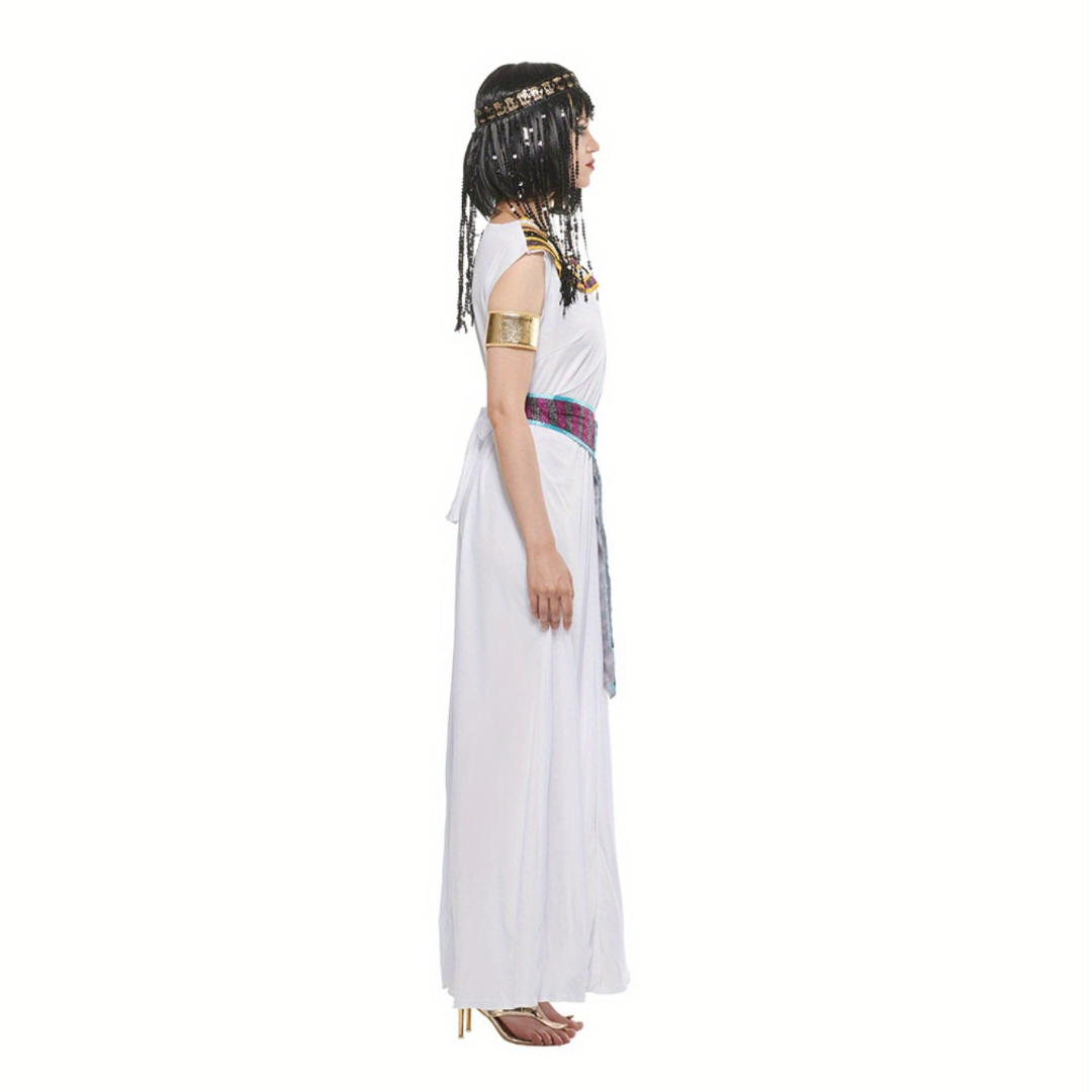 Costume Cléopâtre pour Femmes - Robe Maxi Élégante et Confortable