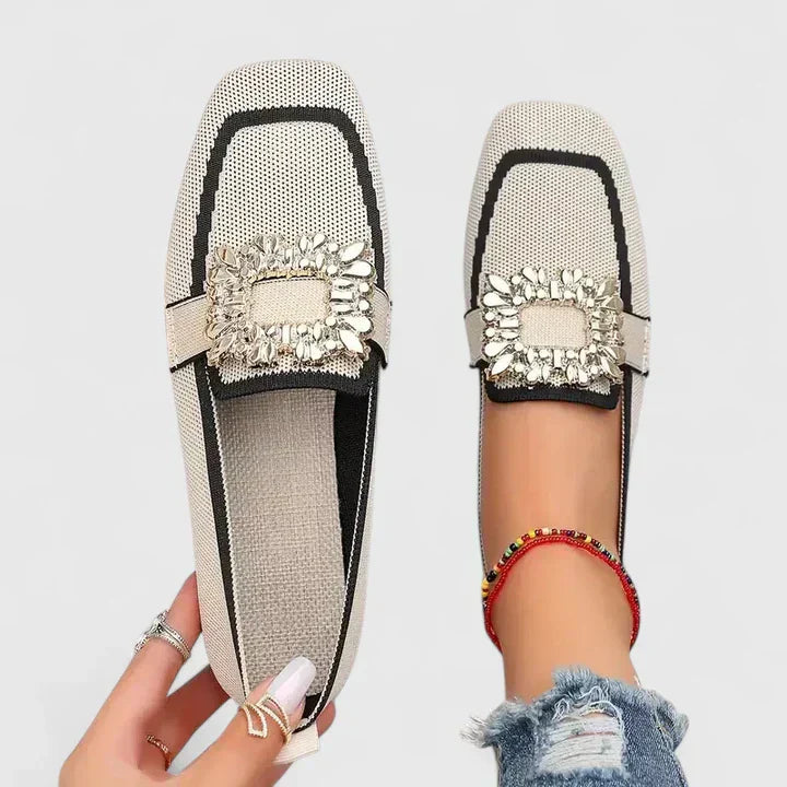 Mocassins cuir coussinés femme semelle orthopédique confort élégant