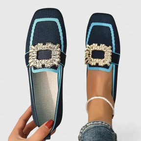 Mocassins cuir coussinés femme semelle orthopédique confort élégant