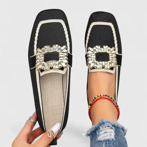 Mocassins cuir coussinés femme semelle orthopédique confort élégant