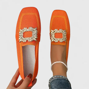 Mocassins cuir coussinés femme semelle orthopédique confort élégant