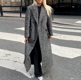 Manteau Long en Laine pour Femmes - Élégance et Chaleur en Hiver