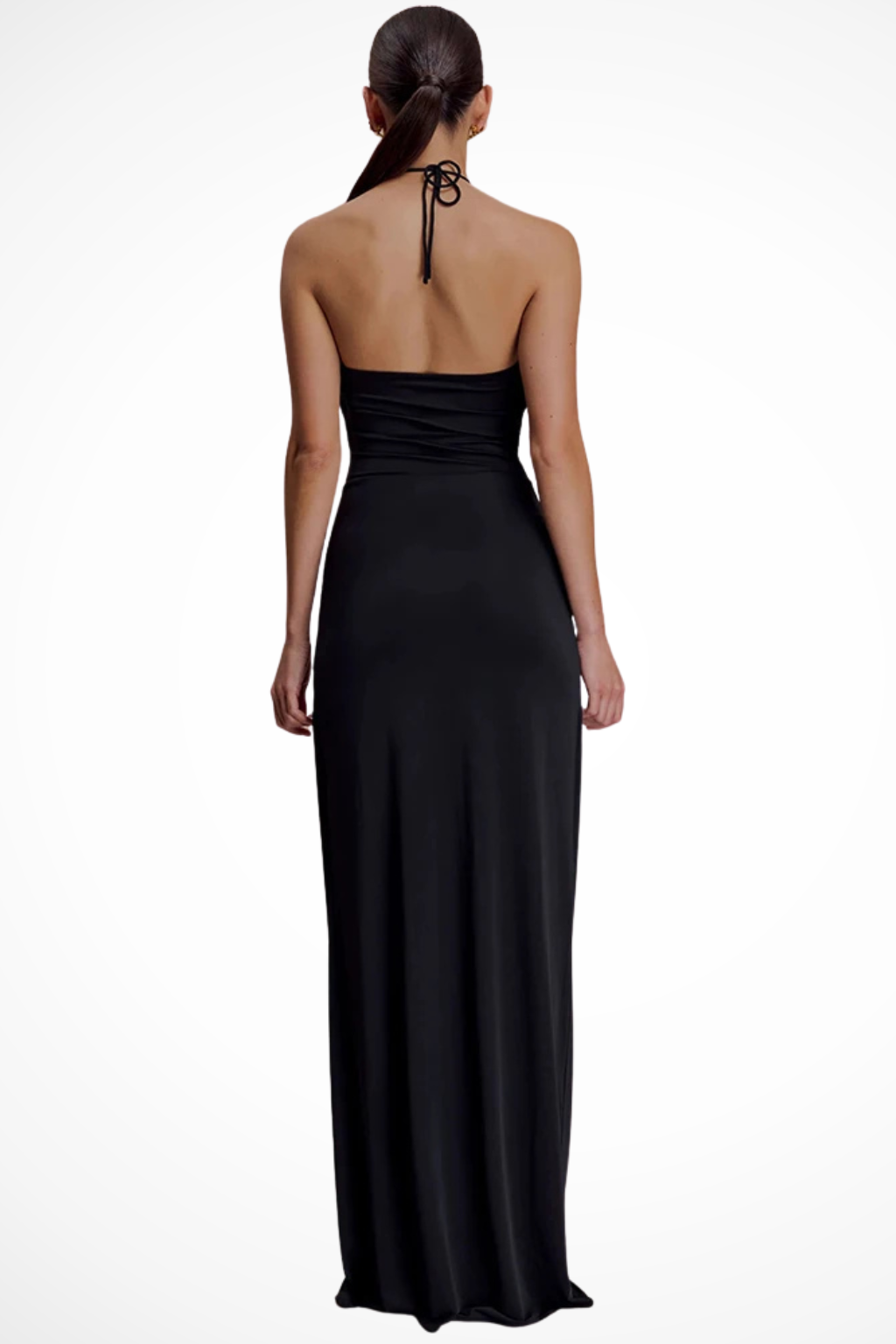 Robe Maxi Halter Élégante | Idéale pour Mariages d'Été