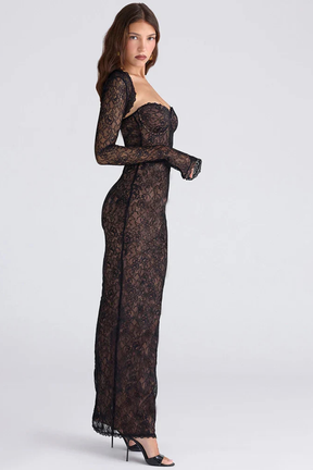Robe de Soirée en Dentelle | Élégance pour Occasions Formelles